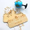 Educational art minds diy puzzle the White House world map