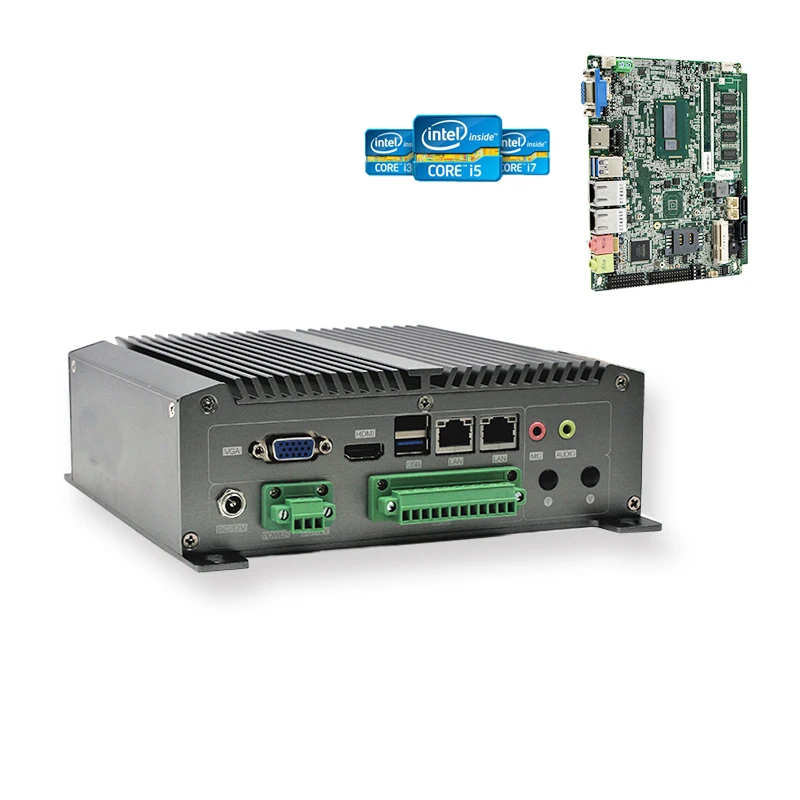 Ip68 Industrial X86 Pc With Core Atom N2800 1.8ghz Dual Core Four
