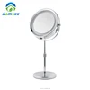 New design extendable 7 inch battery led light bathroom cosmetic mirror