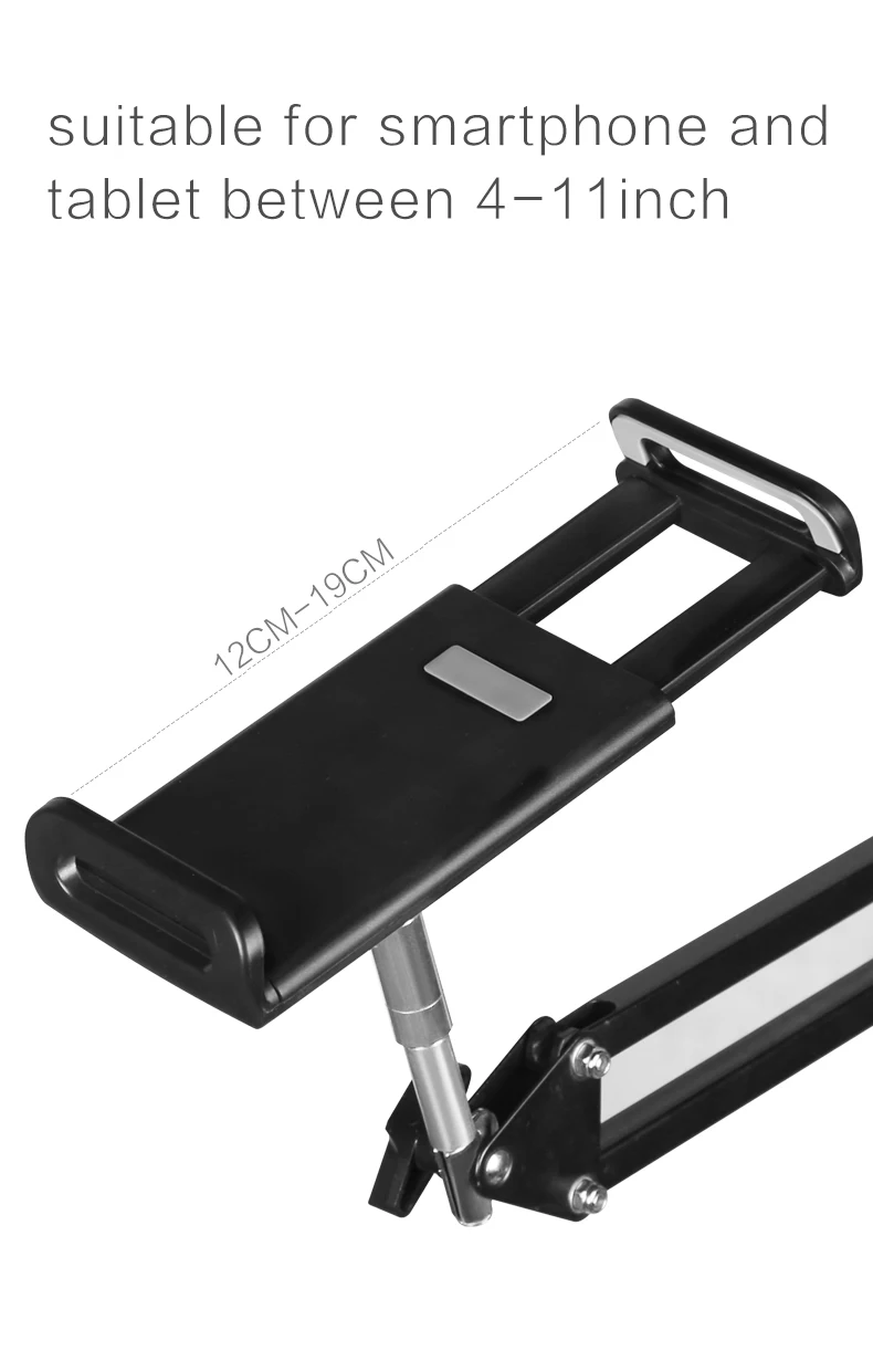 Flexible mobile phone tablet stand unique cell phone holder tablet holder metal aluminum