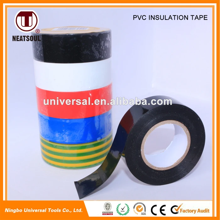 3X noir pvc isolation électrique ruban isolant ignifuge