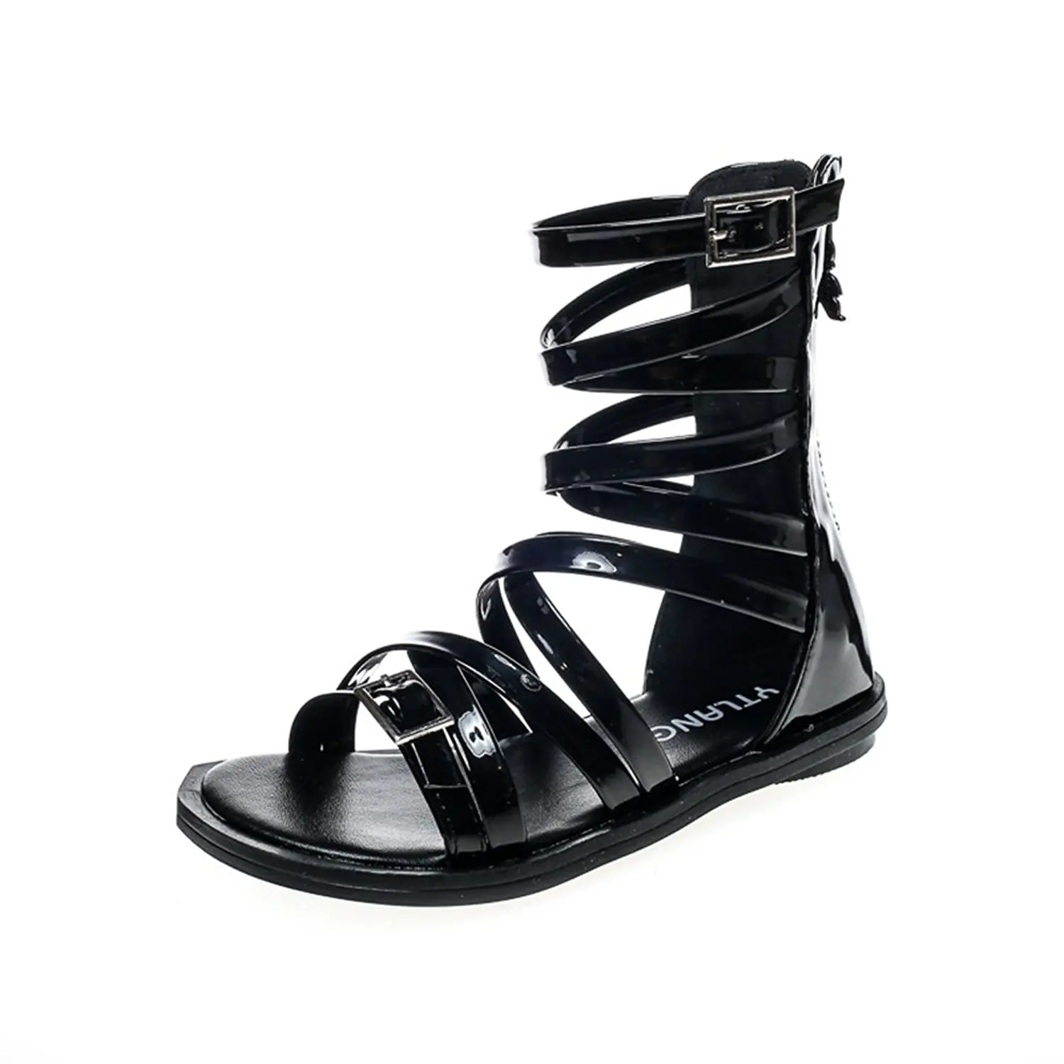 Toddler//Little Kid//Big Kid AGoGo Girl/’s Sandal Closed-Toe Casual Princess Flat Shoes