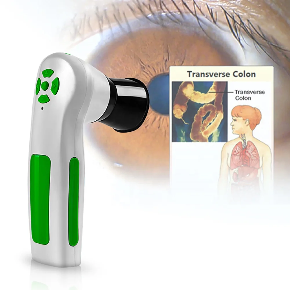 

biometric eye scanner digital iris analysis machine for iridologist, Green and white