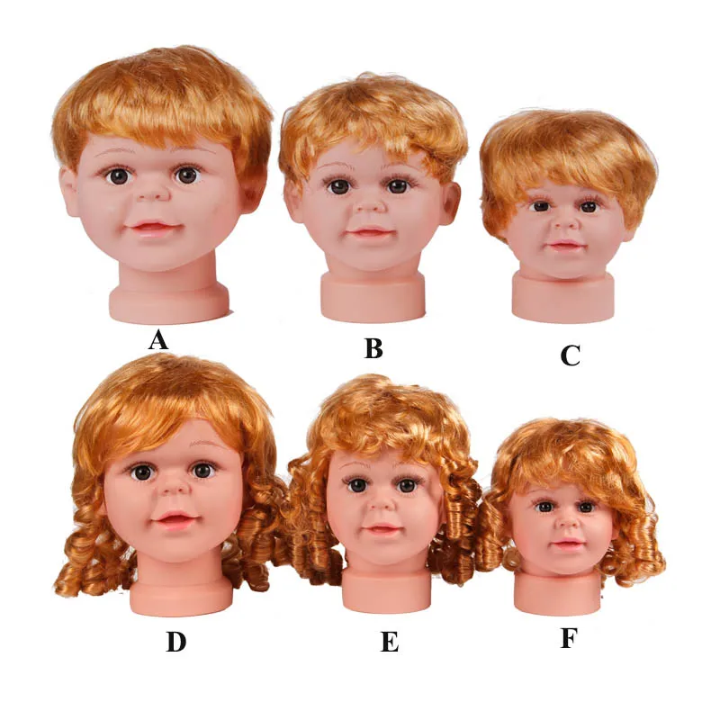 China Children Mannequin Wig China Children Mannequin Wig