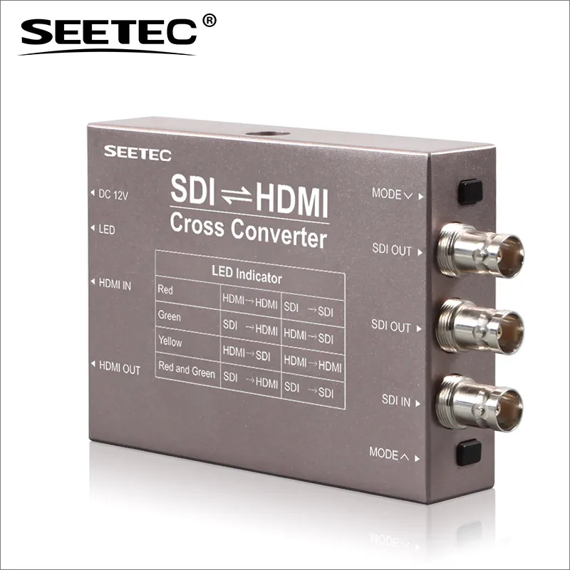 SEETEC broadcast signal switcher 1080p sdi to hdmi converter