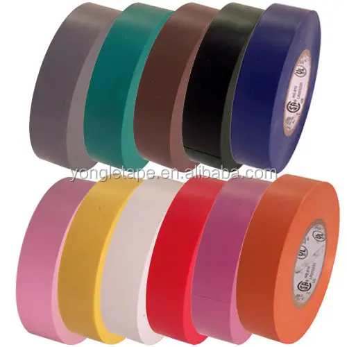 New 2 x Vinyl Black Electrical Tape Insulation Tape PVC Waterproof 3//4/" x 60