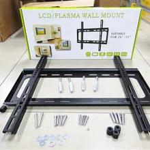 Free Shipping TV Mount Bracket Black Color For 26 To 55 Inch LED LCD Television HDTV Flat Panel Wall Install Universal Using