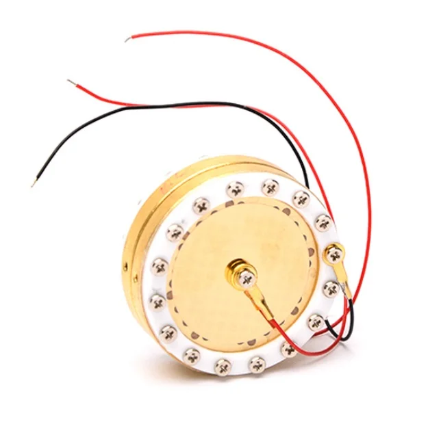 34mm Pure Golden Double Mylar Condenser Microphone Capsule Used For