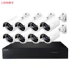 LOOSAFE 8CH 1080N dvr with hdmi input ahd camera 1080p Outdoor 8 Channel CCTV DVR Kit AHD Camera Set