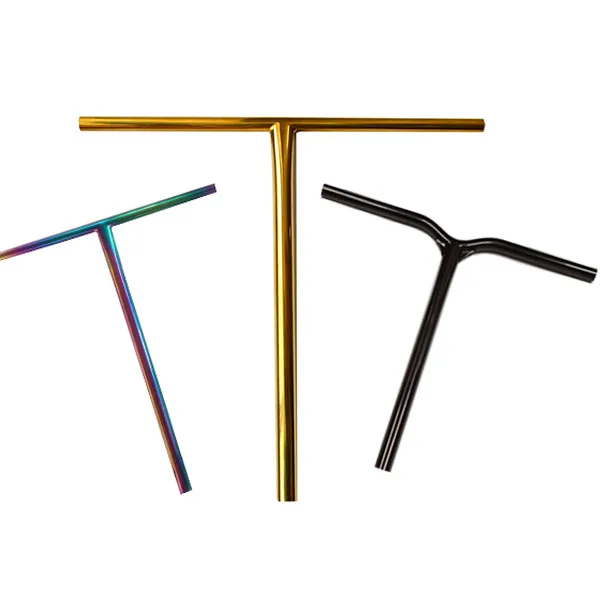Factory Wholesale Titanium Pro Scooter Bars Oversized Titanium T Bar