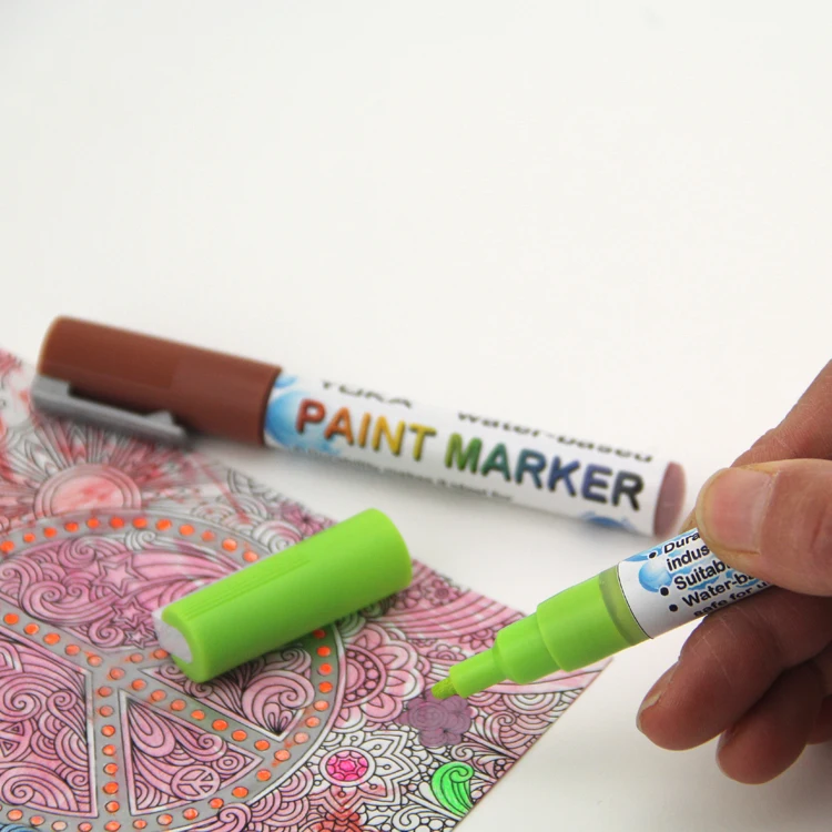 Oilbased Liquid Chalk Marker Pen Valve Action Paint Marker Buy Oil