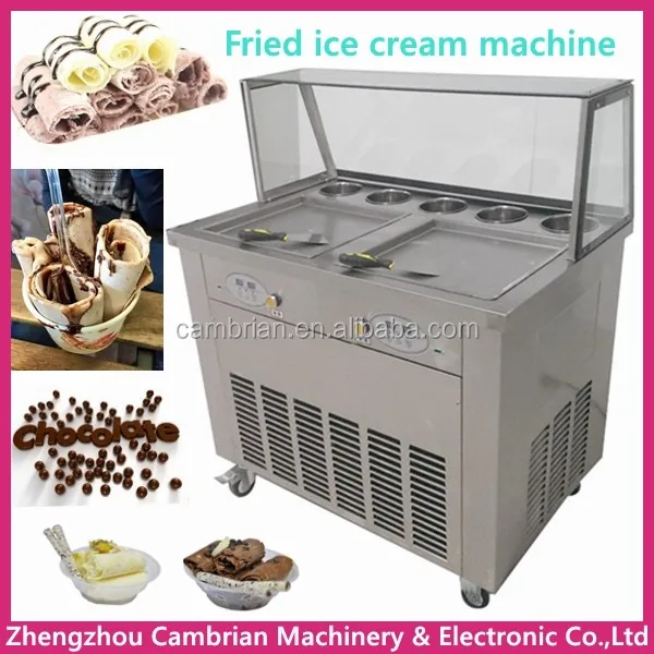 fry ice cream machine