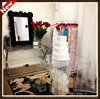 Gorgeous clear lucite acrylic coffee table of wedding decoration