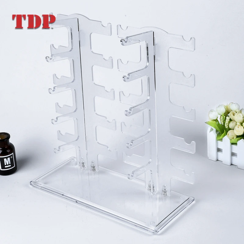 Wholesales Acrylic Counter Top Shop Sunglasses eyelash display Holder Eyewear Display Stand eyewear stand holder