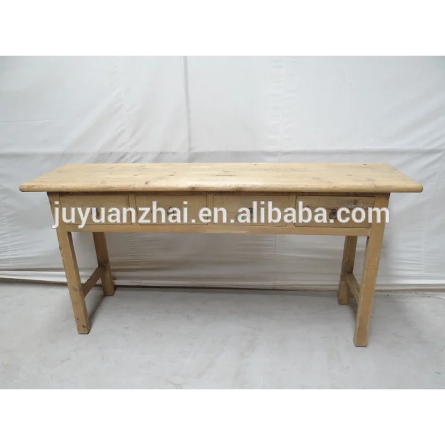 Simple Four Drawers Long Narrow Console Table Buy Long Narrow