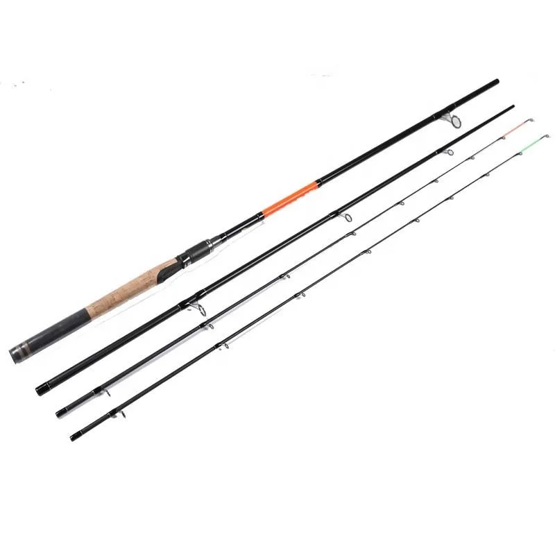 

Cheap 3+3 Section color customized feeder fishing rod carbon