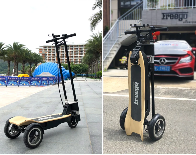 New Design Floding Three Wheel Stand Up Electric Scooter For Adult 48v
