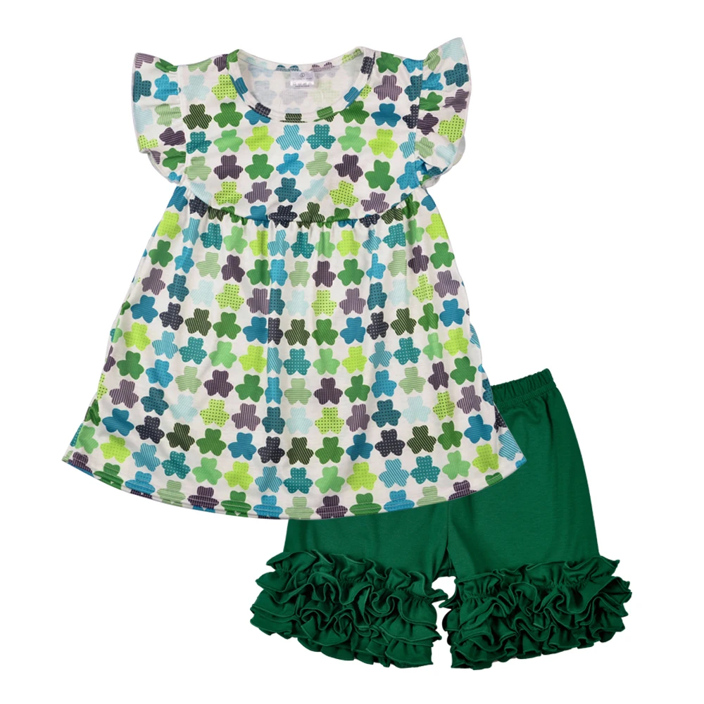 Wholesale Kids Children Clothing Boutique Outfits Little Girls Ruffle ...