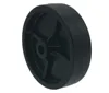 5 inch slick surface lawn mower tractor deck wheel