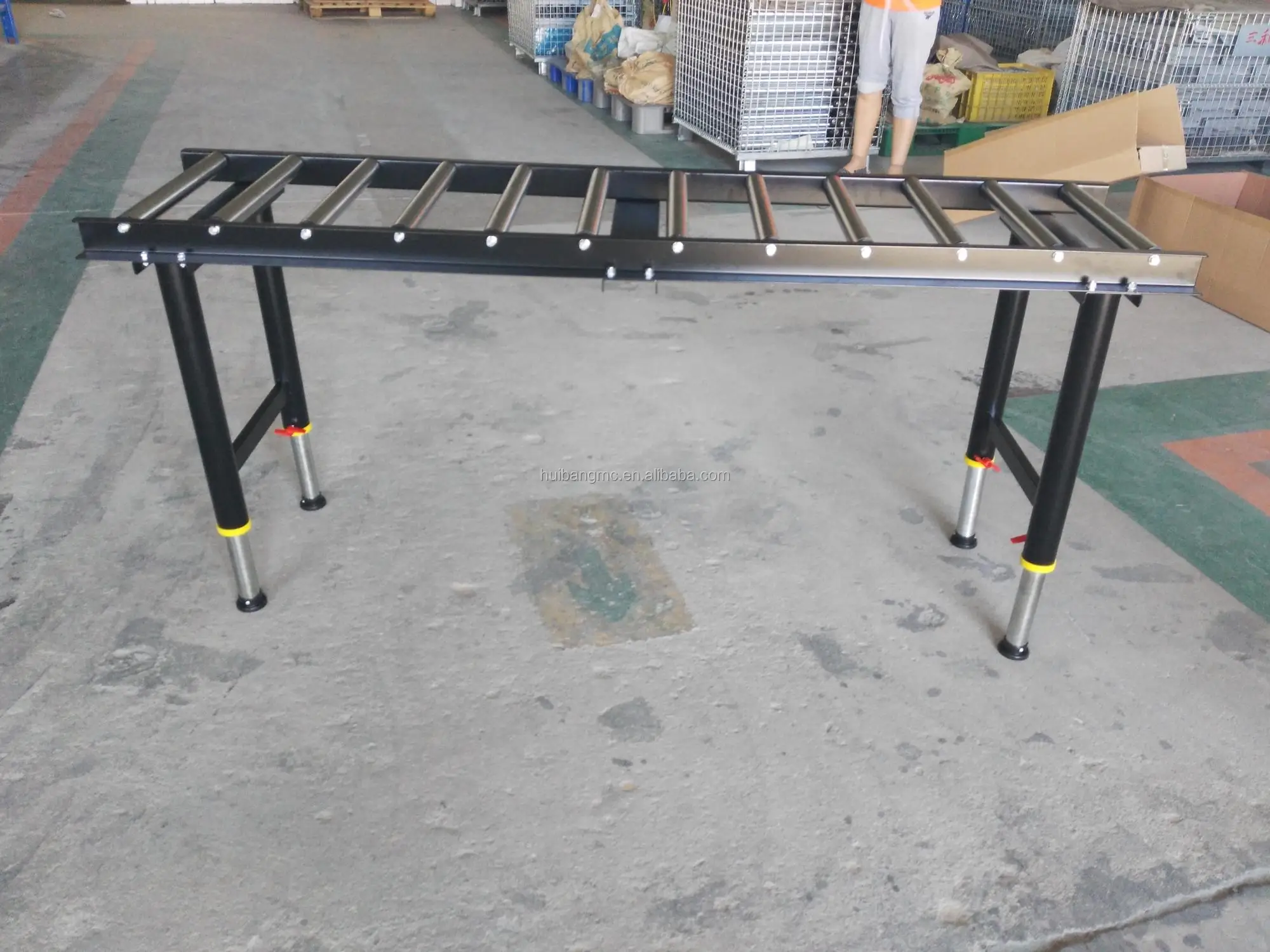 Portable Heavy Duty Roller Table Conveyors 1meter 2 Meters 3 Meters Buy Roller Table Conveyor