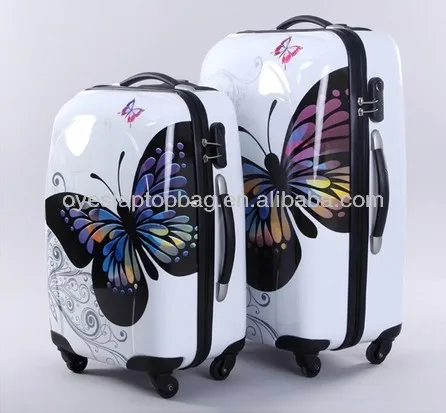 butterfly trolley bag