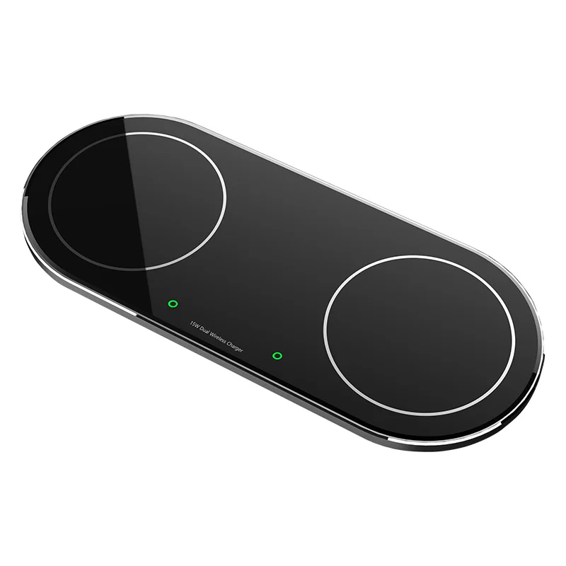 Latest Technology Dual Wireless Fast Charging 15w 15w High Speed 