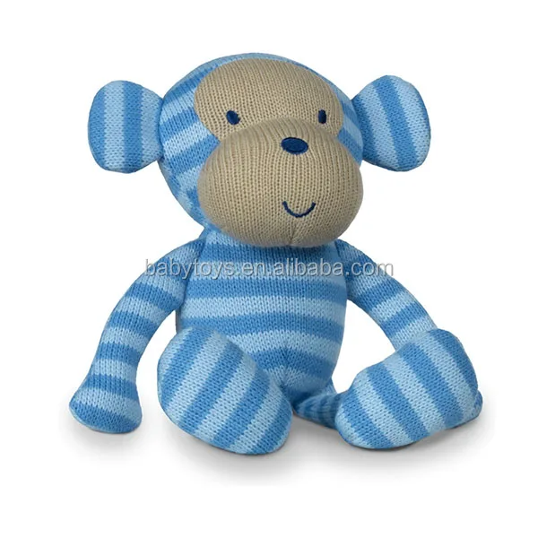 blue monkey soft toy