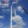 telecom antenna tower low maintenance monopole tower