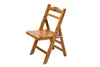 Durable bamboo garden chair and folding chair with back