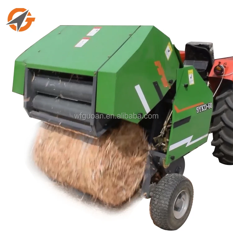 
mini farm tractor mini roll baler 