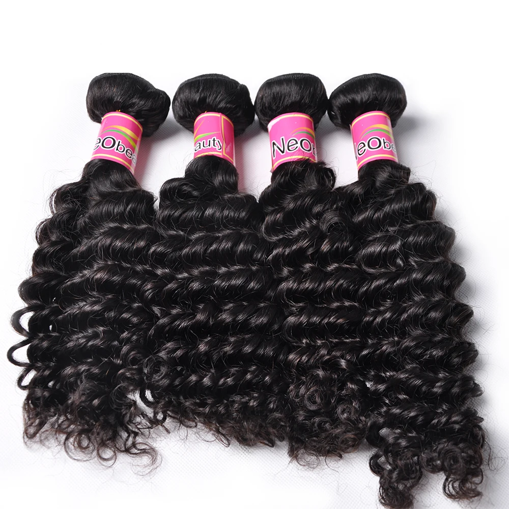 

Raw virgin indian human hair vendors wholesale price human hair deep wave, Natural black & natural brown