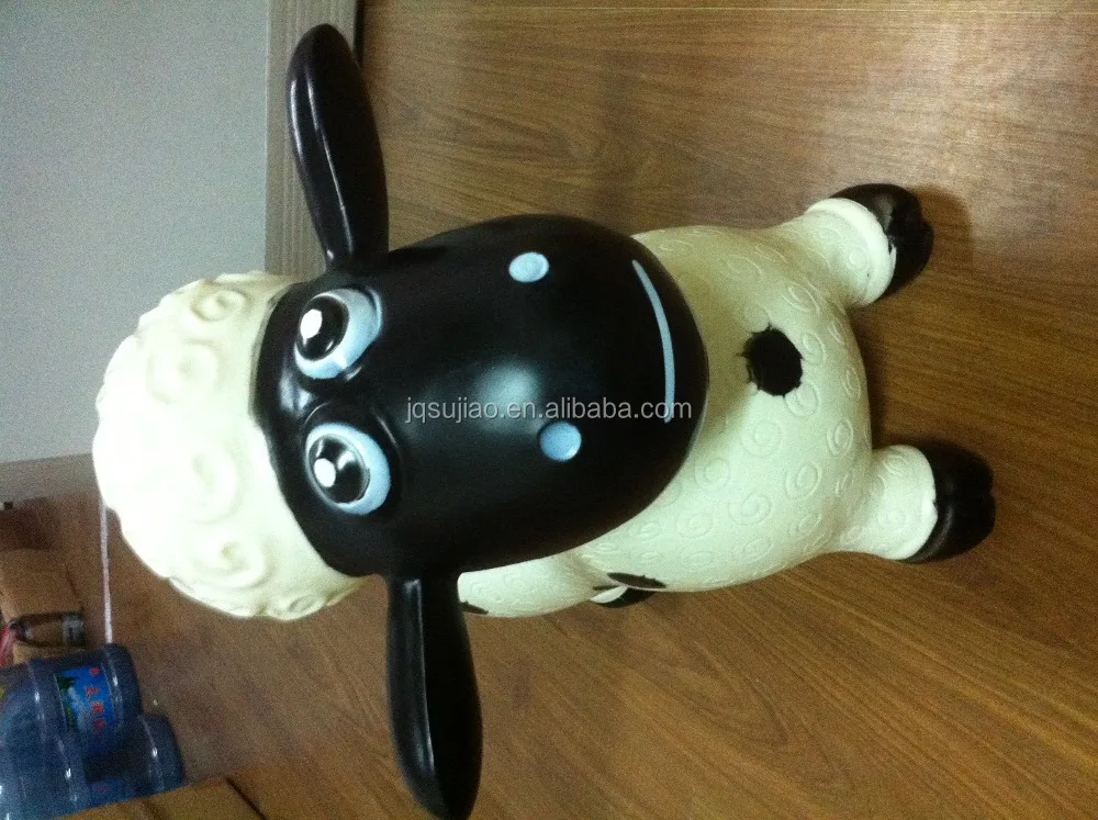 Inflatable Pvc Jumping Animal Toy Hopper Ball Shawn Sheep Buy Jumping Animal Toy,Large