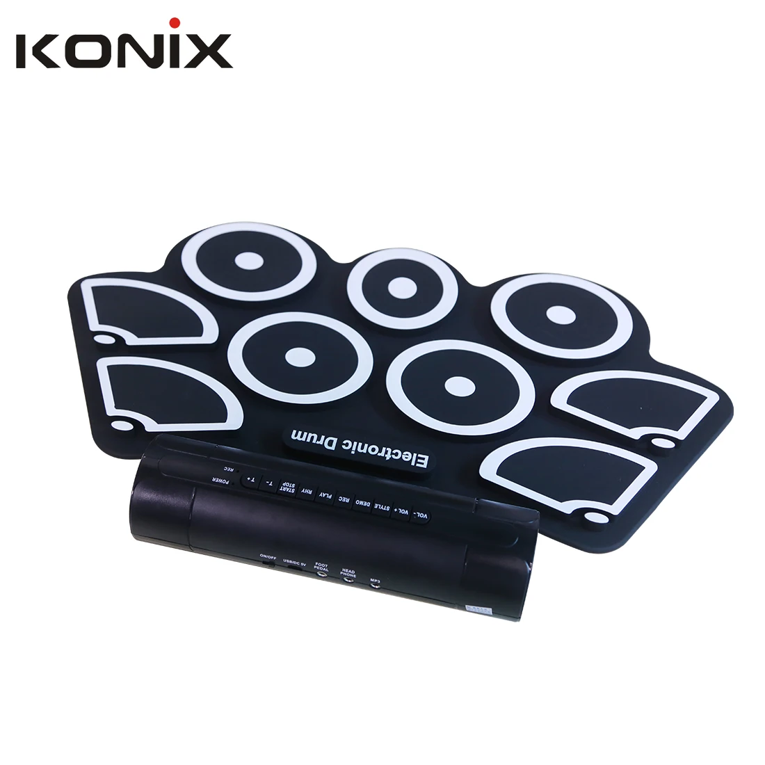 Portable Electronic Usb Drum Kit Rollup Game Drum Kit For Kids Musical