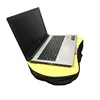 Portable cushion dinner lap tray bean bag lapdesk wooden Tablet Stand