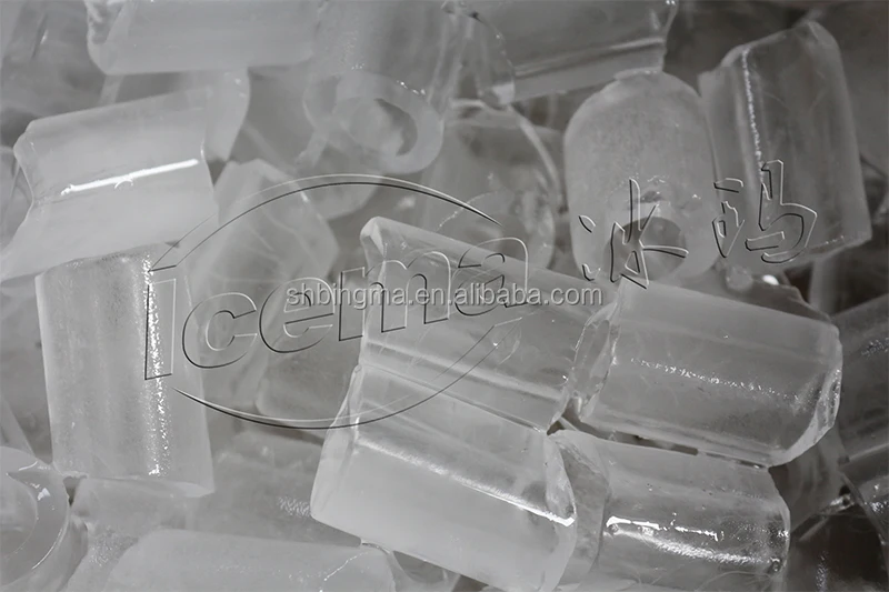 Air cooled industrial ice tube making machine with CE Certification