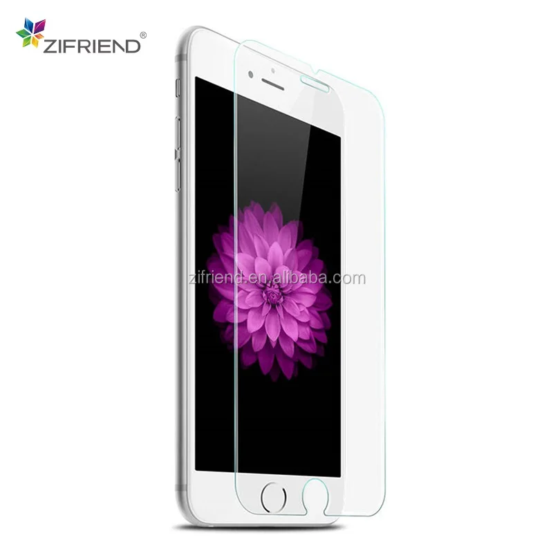 

New arrivals anti fingerprint mobile phone temper glass screen protector for iphone 8 plus with easy install tool, Crystal clear