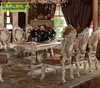 Fashion rococo Style Wood carving Dining Table Design For Home furniture