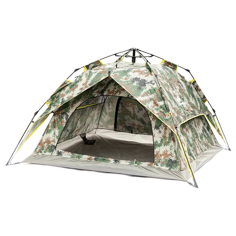 

Waterproof military Outdoor import army teepee camping tent with mosquito net, Camouflage