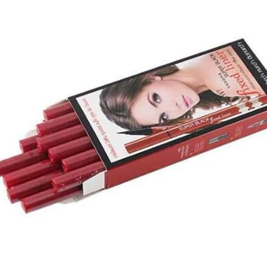 

HOT Makeup Brand YANQINA Eyeliner Pencil Waterproof Black Eyeliner Pen No Blooming Precision Liquid Eye liner Pencil DHL