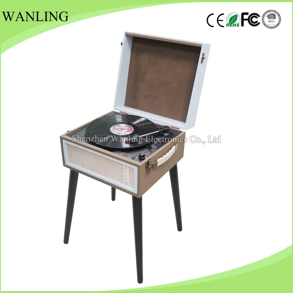 Chinese Wholesale Music Usb Record Turntable Player With Sd Rca