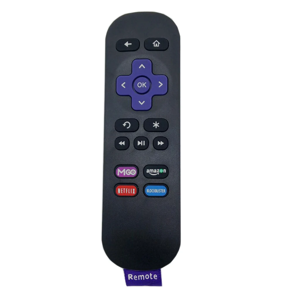 New Replacement IR Remote Control Fit for Roku 1 2 3 4 LT HD XD XS Streaming Player with Netflix Vudu YouTube Crackle Key 