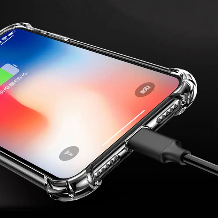 
Mobile Protective Cover Anti-drop Cover for Iphone, Air Bags TPU Case for Iphone 8 Plus/7 Plus 