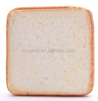 3d simulation bread shape pillow