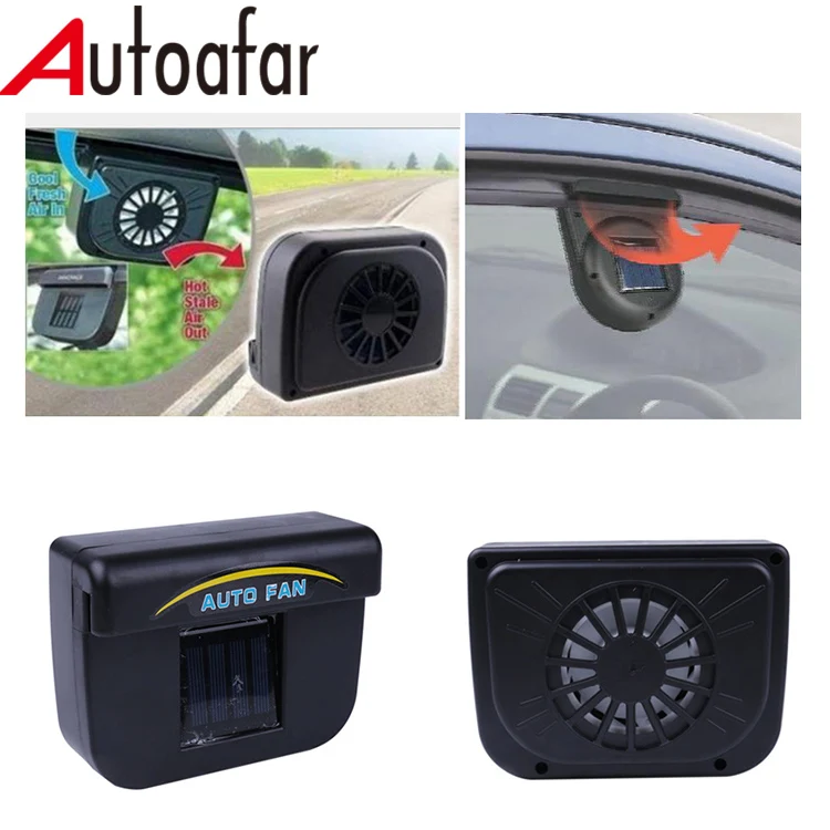 solar powered car window air conditioner