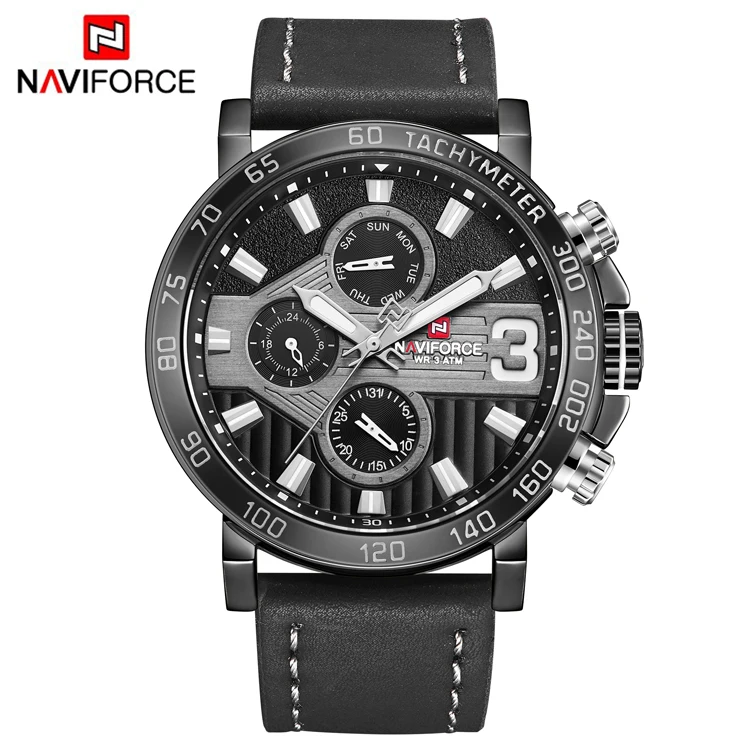 

NAVIFORCE 9137 Watch China Suppliers Skeleton Men's Wrist Wholesale Watches New arrival model luxury brand watch