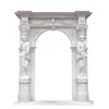 large hand carved stone door frame for house decoration