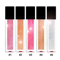 

Wholesale Custom Logo 11 Colors Makeup Colorful Liquid Stick Shimmer Moisturizing Charming Soft Tube Shiny Glitter Lip Gloss