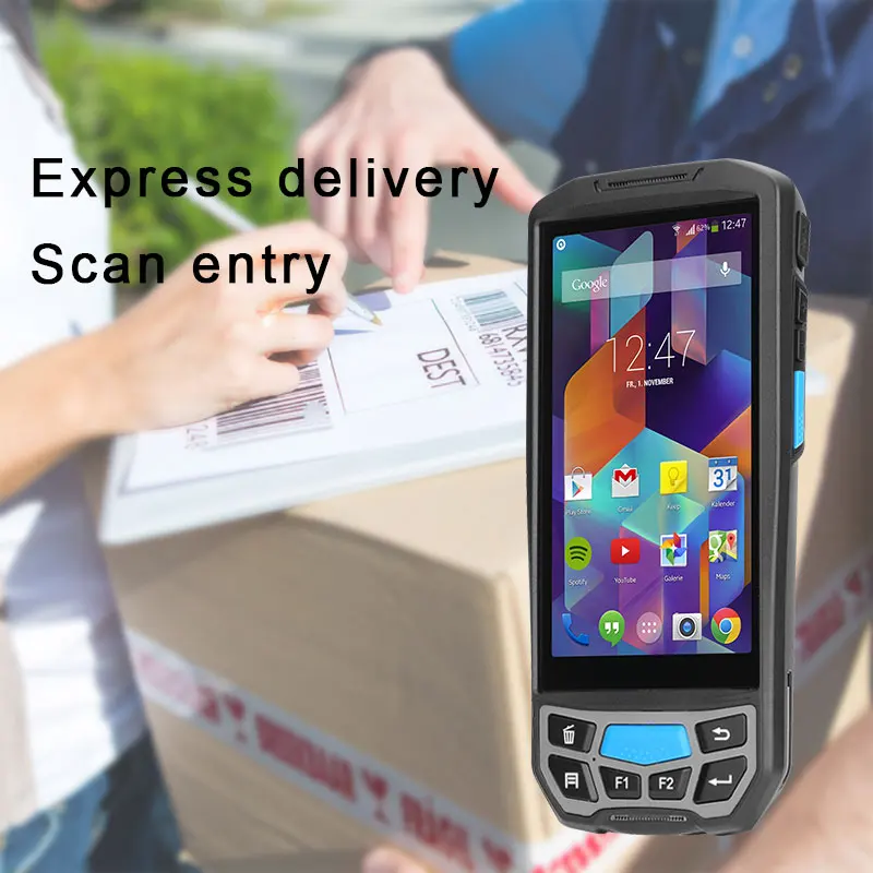 

U9100 manufacturer Android uhf rfid pda handheld reader terminal with wifi bluetooth camera 4G for Access Control/inventory, Black