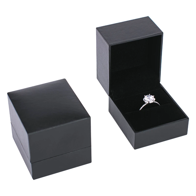 

Hotsale Paper Leather Packaging Box For Ring Jewellery Boxes, Customized