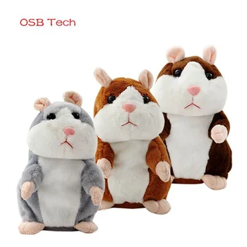 talking hamster cat toy